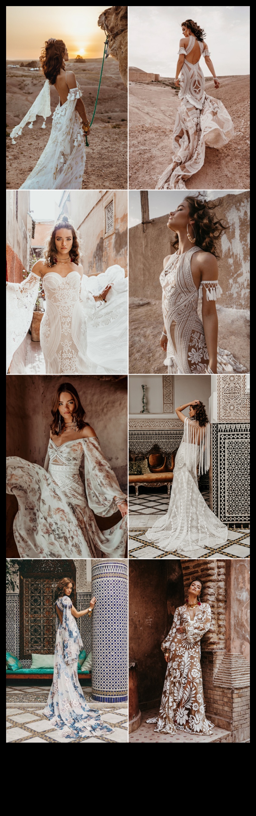 Nuanțe nomade Modă de mireasă boemă fără efort pentru mireasa modernă 3 Nuanțe nomade: modă de mireasă boemă fără efort