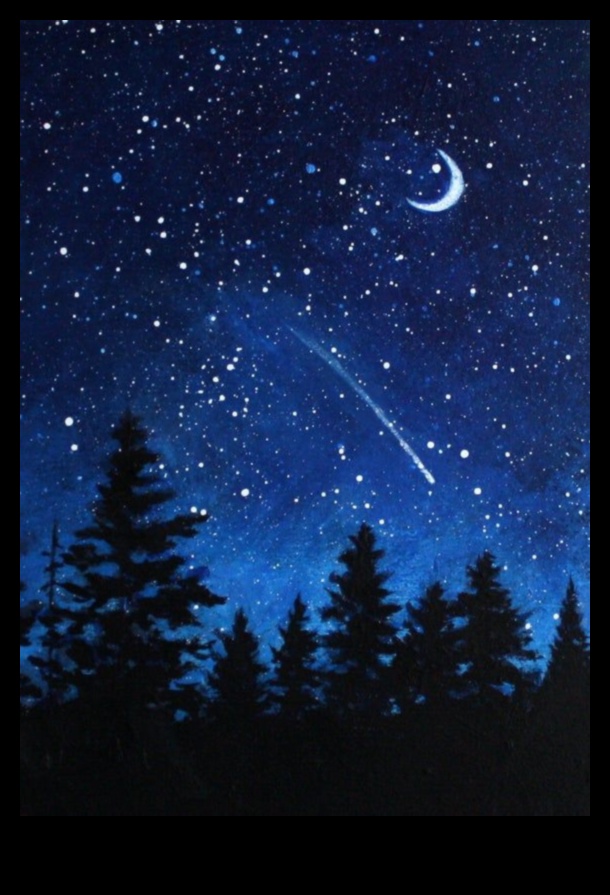 Cerul de noapte O pânză pentru imaginație 3 Pajiști luminate de lună: peisaje eterice sub cerul nopții