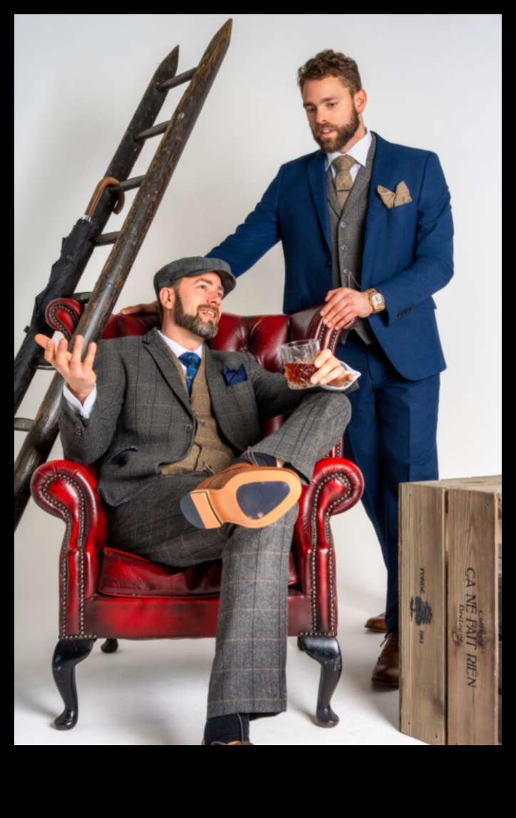 Splendoare potrivită: strălucirea modei mirelui